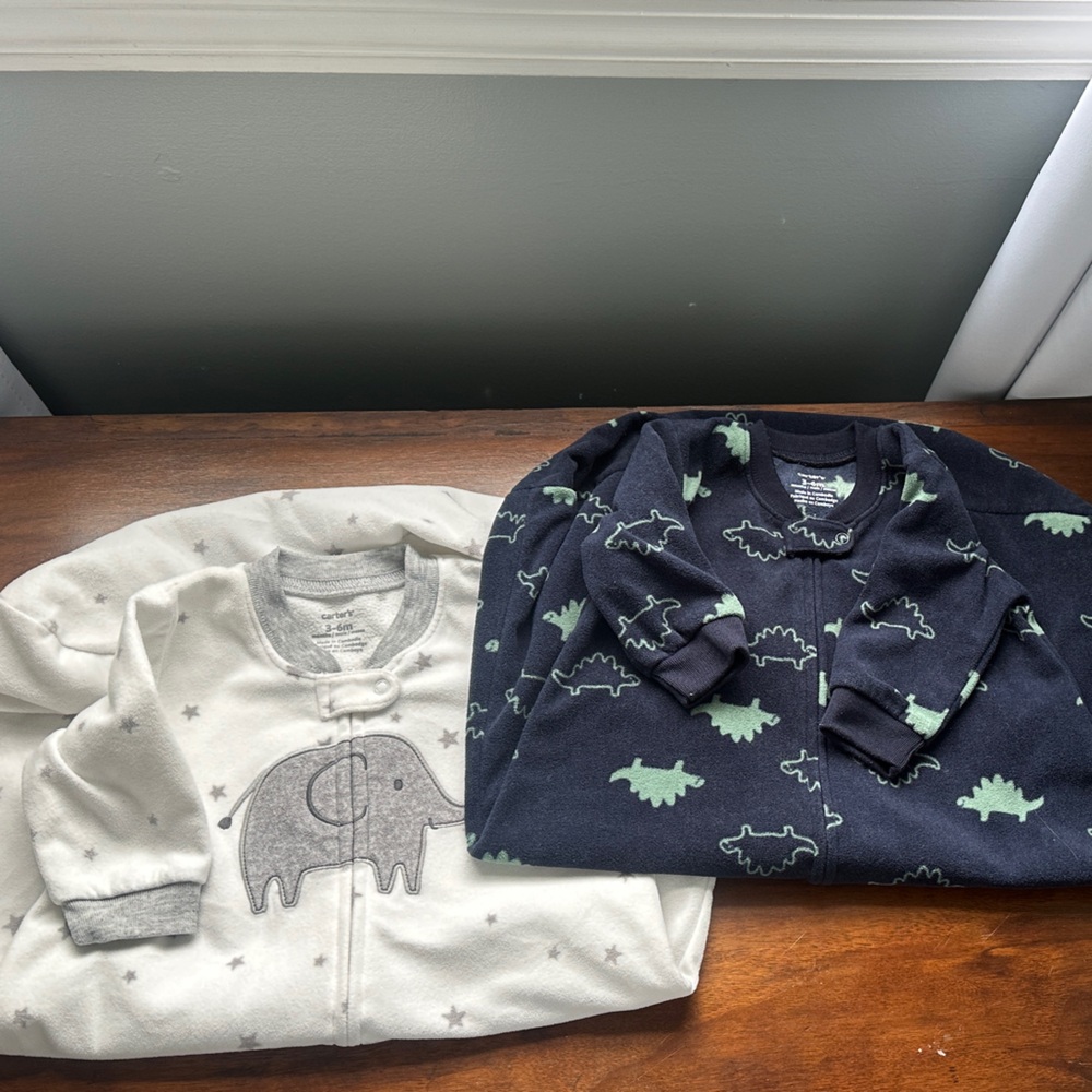 2 pack Carters long sleeve sleep sacks